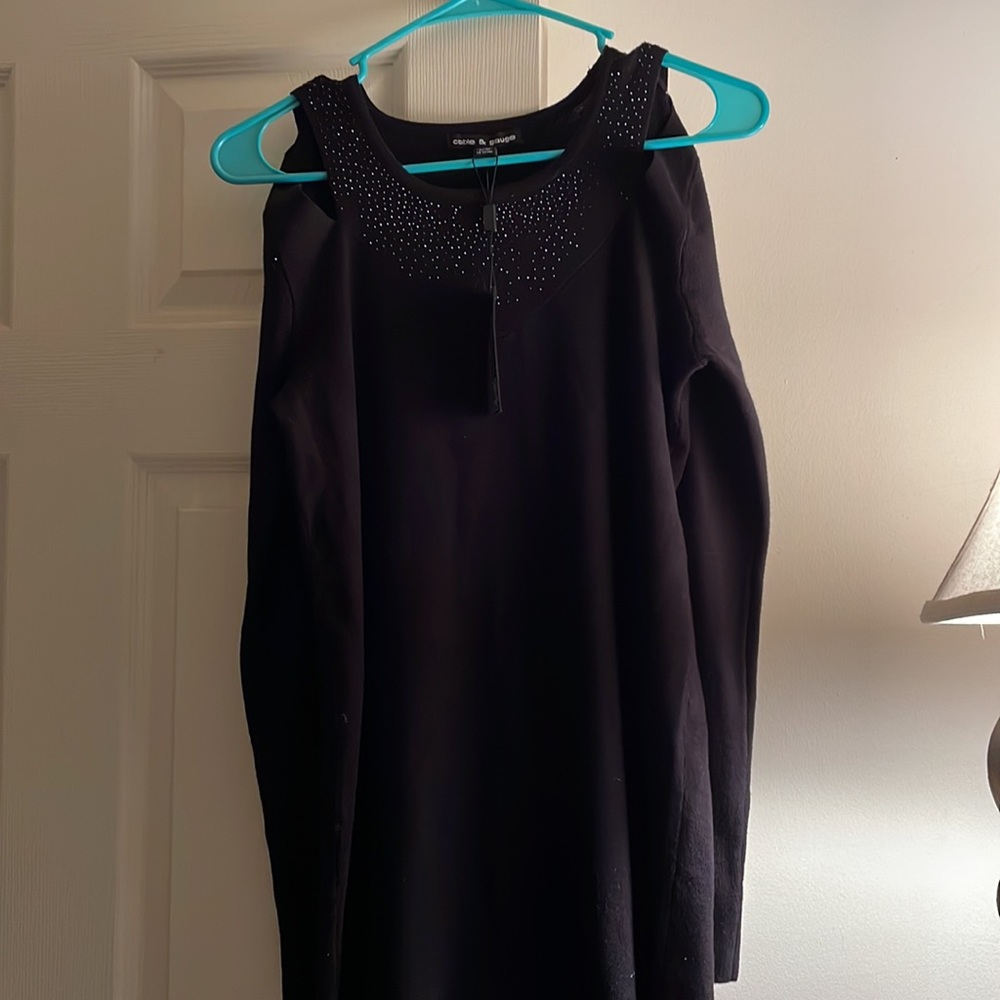 Cable and Gauge Sweater dress